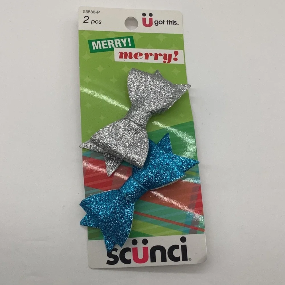 Scünci glitter bow
